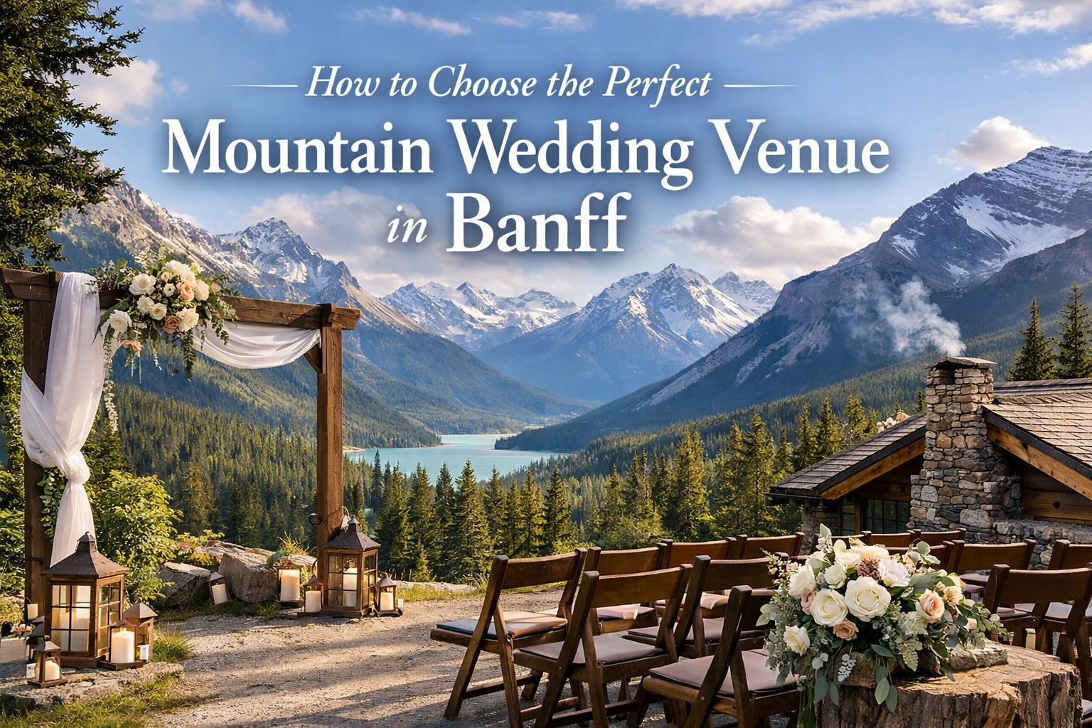 Banff mountain wedding